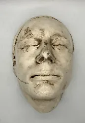 Buy Vintage Death Mask Gentleman’s Face Keats Sculpture Statue Wall Hanging Rare • 75£