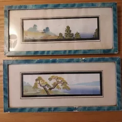 Buy A Pair Of Antique Japanese Signed Framed Paintings • 25£