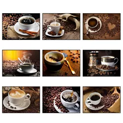 Buy Coffee Canvas Paintings Modern Art Prints Wall Posters Picture Office Decor • 3.80£