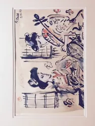 Buy SUPERB ORIGINAL JAPONISM PERIOD WORK - Signed & Dated Picasso • 9,950£