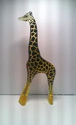 Buy Vintage Abraham Palatnik  12  Amber Lucite Giraffe Figurine Sculpture • 62.74£