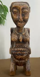 Buy Antique African Wooden Figure Craft Tribal Art Statuette Mituku Tribe • 38.61£