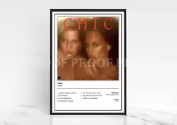 Buy Chic Chic Album Single Cover Poster / Music Christmas Gift • 8£