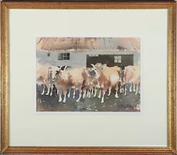 Buy Anthony Bloomfield - Framed 20th Century Watercolour, Muck & Mire • 152£