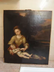 Buy Antique Painting Madonna With Child 17th / 18th Century • 3,544.22£