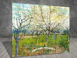Buy Van Gogh The Pink Orchard LANDSCAPE CANVAS PAINTING ART PRINT 688 • 3.96£