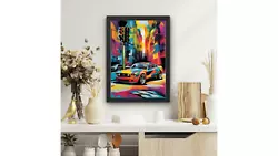 Buy Artwork And Paintings Mustang Medium Size • 30£