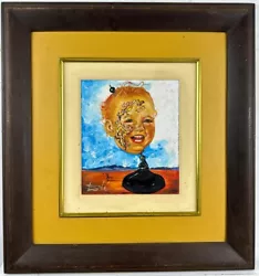Buy Salvador Dali (Handmade) Oil On Masonite Painting Framed Signed And Stamped • 1,181.24£