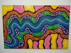 Buy Original Abstract Canvas River Connections • 450£