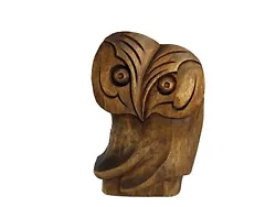 Buy Owl Figurine 5  Abstract Owl Figurine, Wood Carving, Owl Gifts, Wood Sculpture  • 29.28£