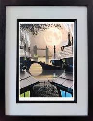 Buy Derrick Fielding Art Original Painting 'The Girls Night Out' London Moon Friends • 26£