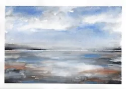 Buy Original Watercolour Painting -  Ocean Strandline • 12£