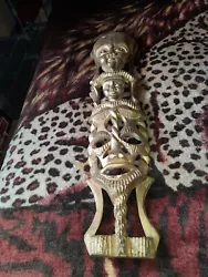 Buy Large 90cm  Hanging African Totem • 5£