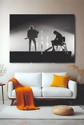Buy Bob Dylan And Joan Baez In Crossed Lights New Haven Connecticut 1965 Canvas • 25£