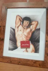 Buy Athletic Hotmale Nude Signed Print Signed/framed Gay Interest • 15£