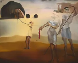 Buy Enchanted Beach With Three Fluid Graces, By Salvador Dali Art Painting Print • 6.79£