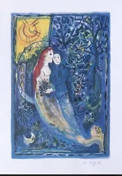 Buy Marc Chagall Limited Edition (x/500) Signed Lithograph - The Wedding   • 100£