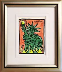 Buy Keith Haring - Great ART On Old Paper !!! BEST PRICE !!! • 78.75£