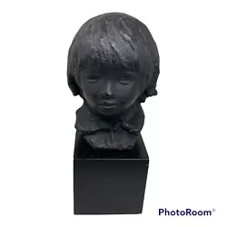 Buy VTG Reproduction Renoir's  Head Of Coco  Statue, Alva Studios/makers Mark--NICE! • 124.03£