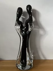 Buy Mid Century Mario Badioli Design Art Glass Modern Sculpture “Embracing Couple” • 150£