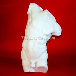 Buy Adonis Male Torso Marble Sculpture - Made In England • 120£