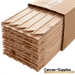 Buy Canvas Stretcher Bars, Canvas Frames, Pine Wood 18mm & 38mm Thick - Sold By Box • 146.90£