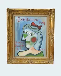Buy Pablo Picasso Original Paintig For Advertising, From Kootz Gallery • 19,687.36£