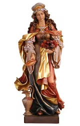 Buy Saint Elizabeth Statue Wood Carved With Bread • 11,935.35£