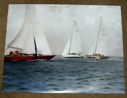 Buy James Consor Signed Original Oil Painting Of Boats In Ocean • 3,543.73£