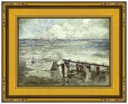 Buy HENRI PERSON Original OIL PAINTING On BOARD Nautical Seascape Signed Framed Art • 4,647.59£