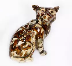 Buy Unknown Artist, Cat (possibly Chinese), Glazed Ceramic Figurine • 1,282.08£