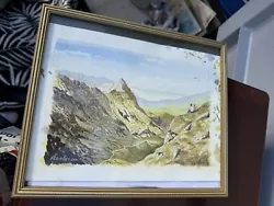 Buy Mountain Painting From 2001 Signed By Fs Davies • 35£