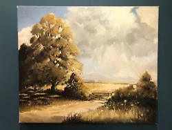 Buy Vintage Unframed Countryside Landscape Oil Painting By E Williamson • 29.99£
