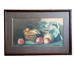 Buy Charming, H. A. Cooper Early 20th Century Still-Life Watercolour Painting (M) • 19£