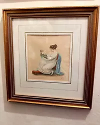 Buy Mid 19th Century Antique Cut Out Painting Of Mother Child Victorian  Horsham  • 95£