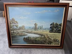 Buy Vintage Original Impressionist Style Painting Landscape Signed Rare Framed • 33£
