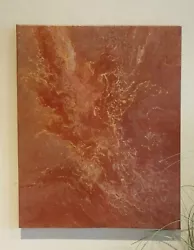 Buy 'Bronze Age' Original Handmade Unique Fluid Art Acrylic Painting Canvas 40x50cm • 249£