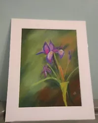 Buy Iris - Original Pastel Artwork • 4£