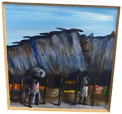Buy Caribbean Art - 3 X3   The Real Thing A Wonderful Painting By Local Artist • 12.24£