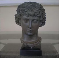 Buy Antinous Bust - Bronze Color Effect Ancient Greece Rome Emperor Hadrian Favorite • 103.95£