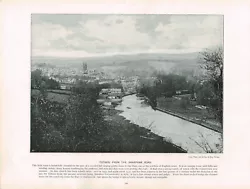Buy Totnes River Dart From Sharpham Road Devon Antique Picture Print C1896 PEAW#194 • 5.99£