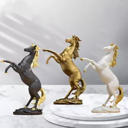 Buy Galloping Horse Figurine Decoration Desk Statue Bookshelf Sculpture Craft • 20.11£