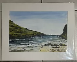 Buy Original Painting Signed By Neill Mison, Of Tintagel, Cornwall • 30£