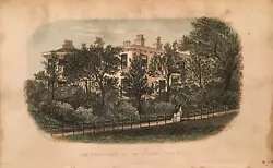 Buy Residence Of Rt Hon John Bright ROCHDALE 6” X 4” Colour Print Out Of 1880’s Book • 2.50£