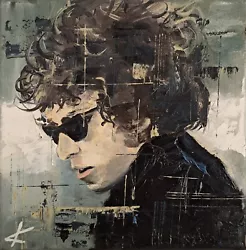 Buy Bob Dylan Oil Painting. John Kelly Art.  • 45£