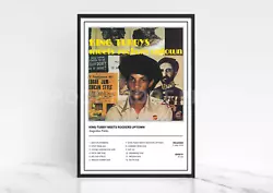 Buy Augustus Pablo King Tubby Meets Rockers Uptown Single Cover Poster / Music Gift • 8£