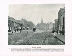 Buy Grantham Westgate Lincolnshire Antique Old Picture Print C1896 PEAW#119 • 5.99£