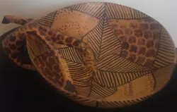 Buy African Animal Drinking Small Bowls Mahogany Hand Crafted Zebra Leopard Giraffe  • 39.52£
