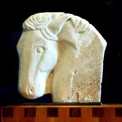 Buy Horse Relief Marble Horse Relief By Adri Farina Design Art Art Art Title: Kabul • 411.70£