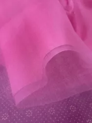 Buy 5momme 100% SILK ORGANZA FABRIC ~100% Pure Silk~45”~ Rose Pink ~ UK248 • 15.99£